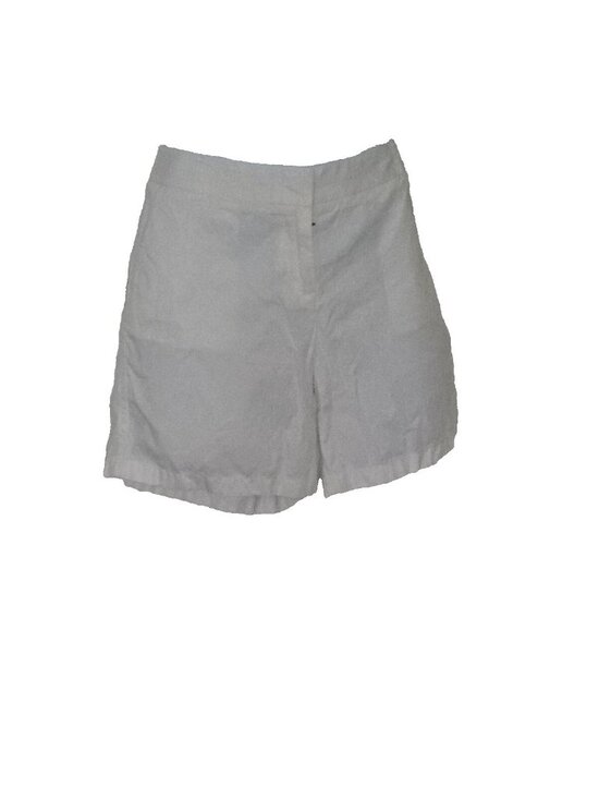 J. Crew Women’s Broken In Chino Shorts 100% Cotton Casual white Size 10 - Picture 2 of 7
